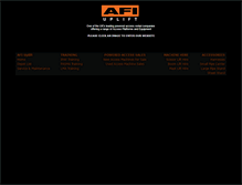 Tablet Screenshot of afi-platforms.co.uk
